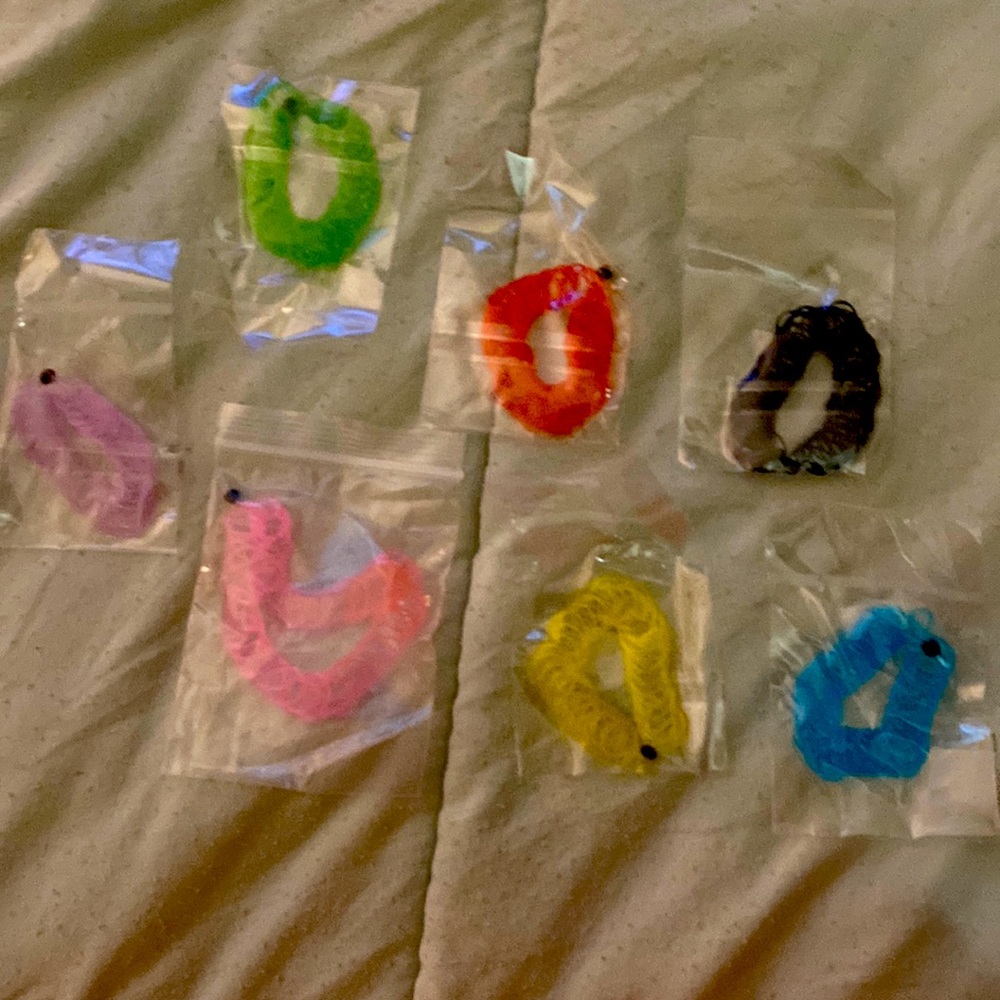 Plastic chokers brand new! Only selling all together